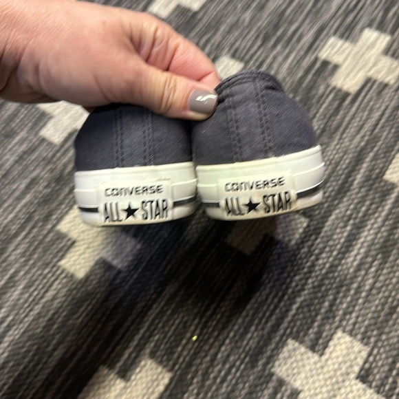 Converse No Lace Size 6 1/2 Navy - Picture 3 of 5